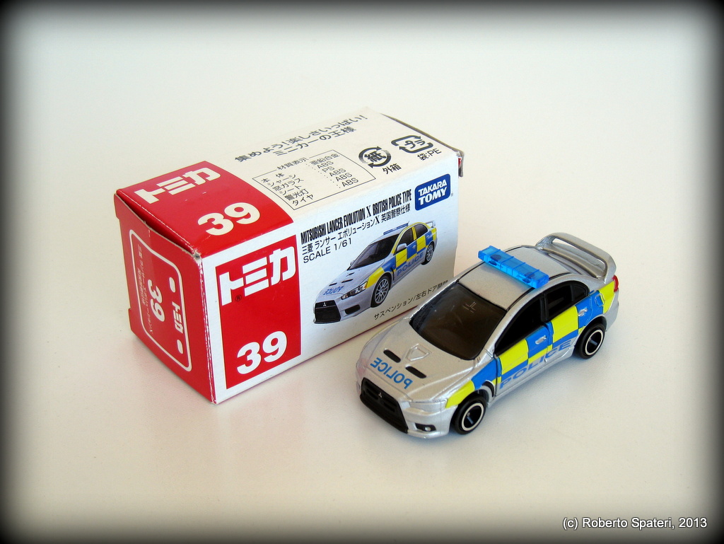 Tomica Mitsubishi Lancer EVO X (n.39)